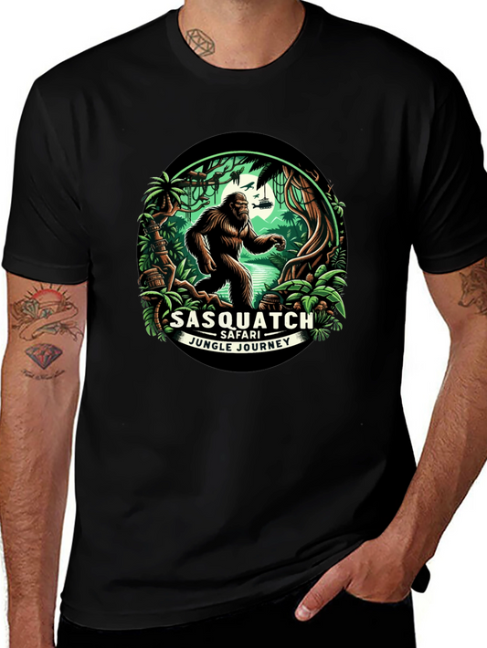 Sasquatch Safari T-Shirt - Jungle Adventure Tee