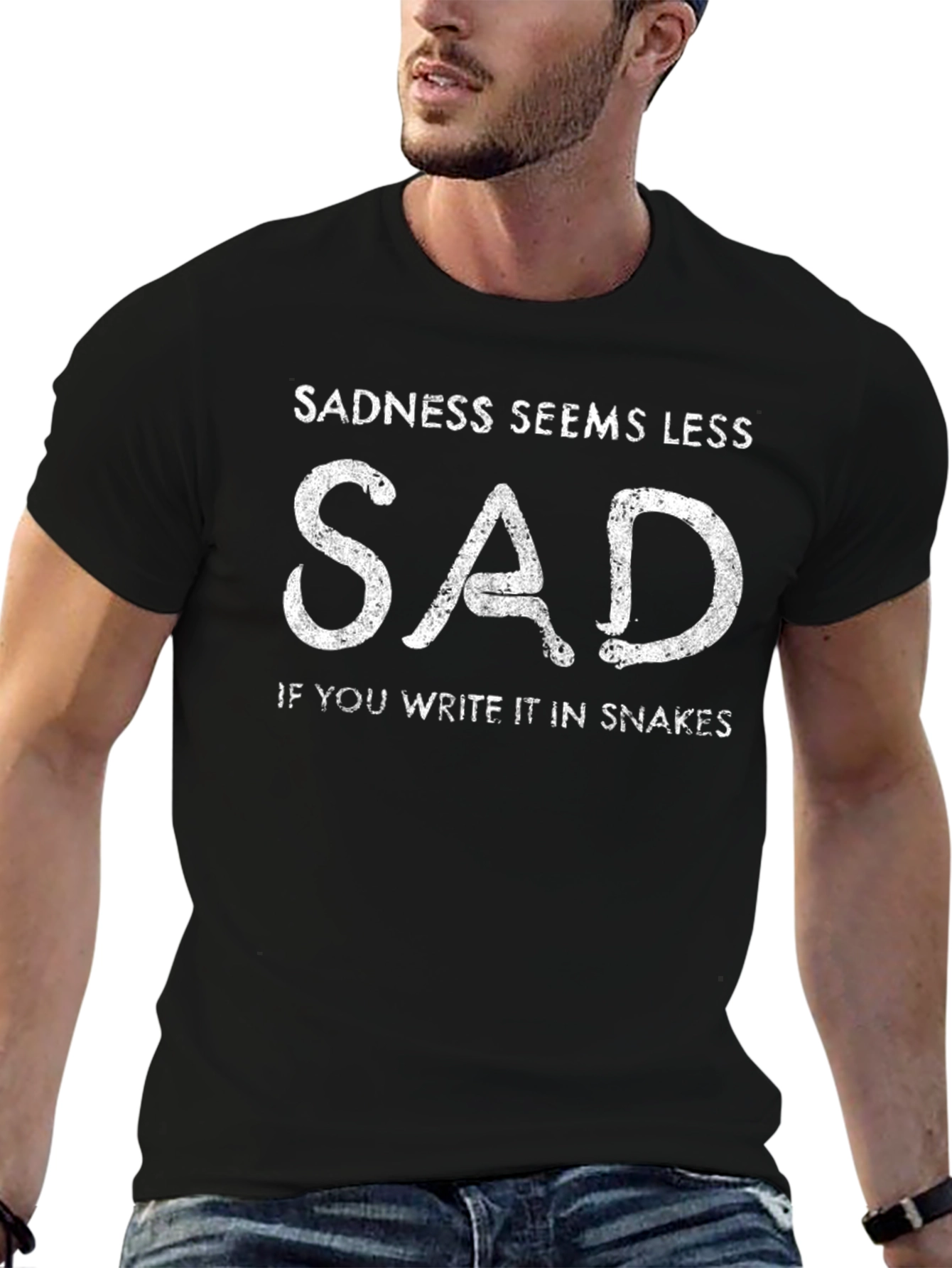 Sadness Snakes T-Shirt: Funny Graphic Tee