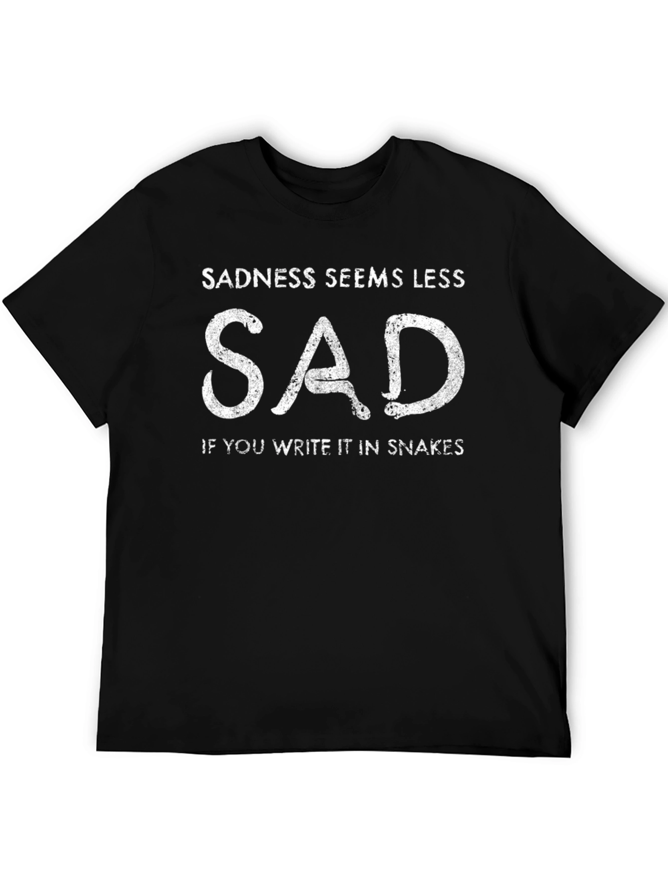 Sadness Snakes T-Shirt: Funny Graphic Tee