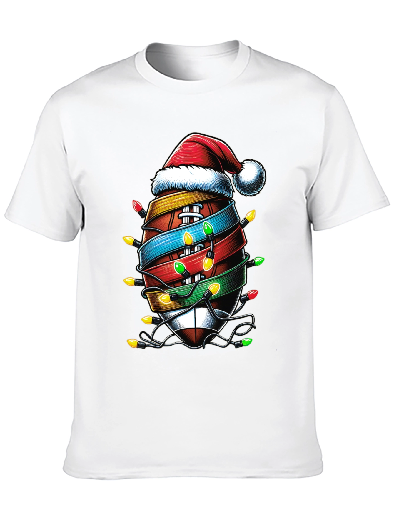Festive Football Christmas T-Shirt