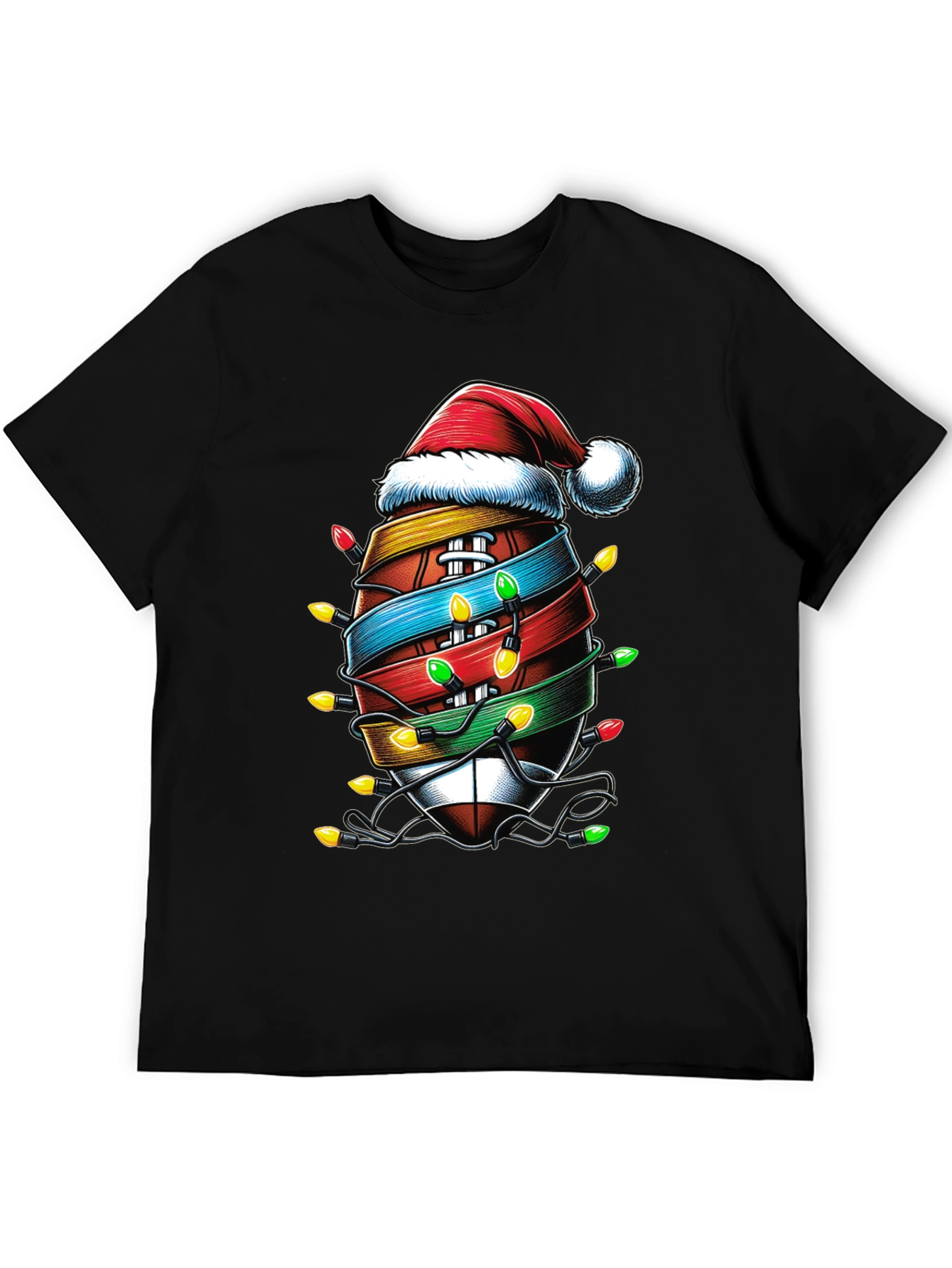 Festive Football Christmas T-Shirt