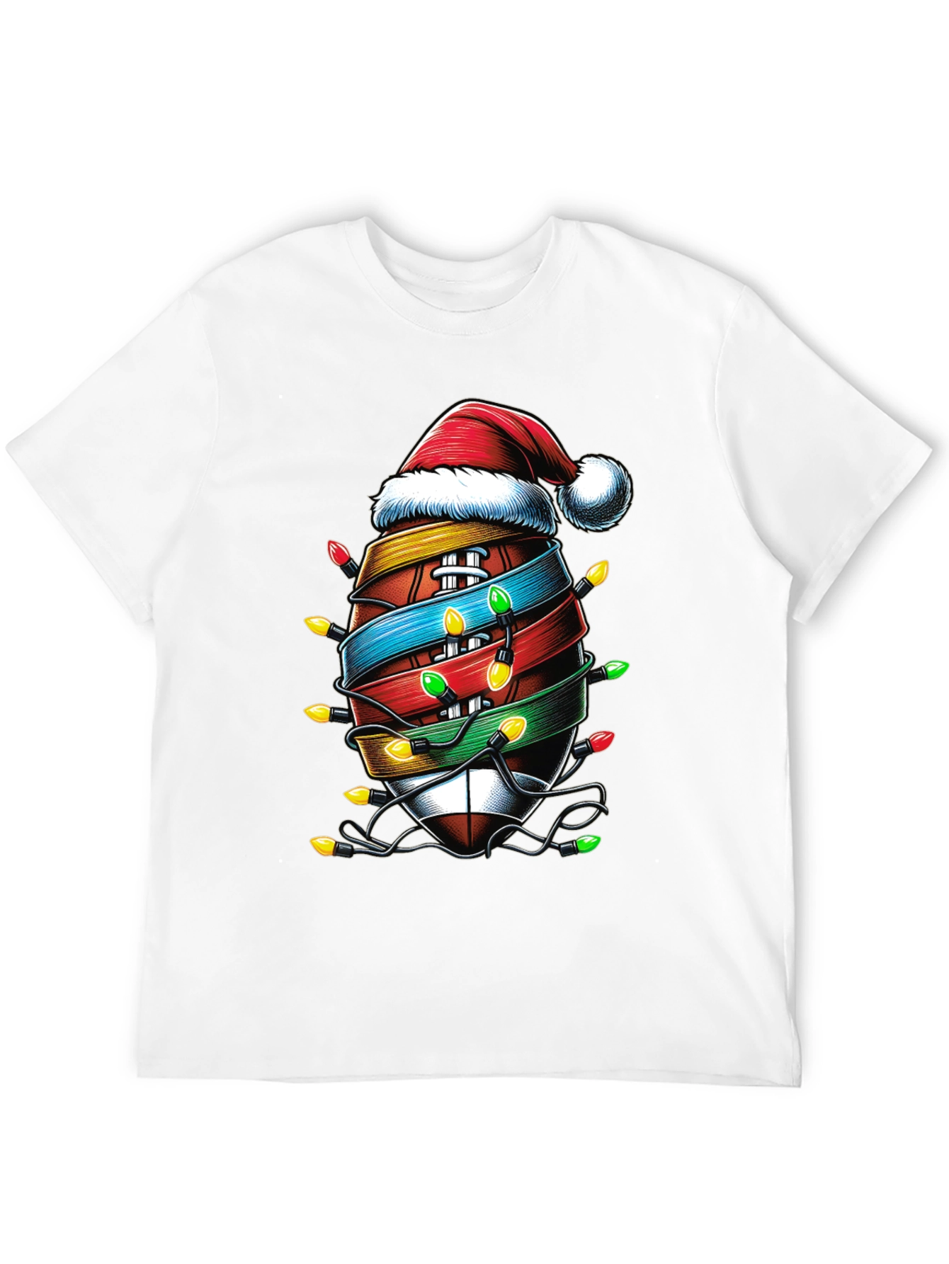 Festive Football Christmas T-Shirt