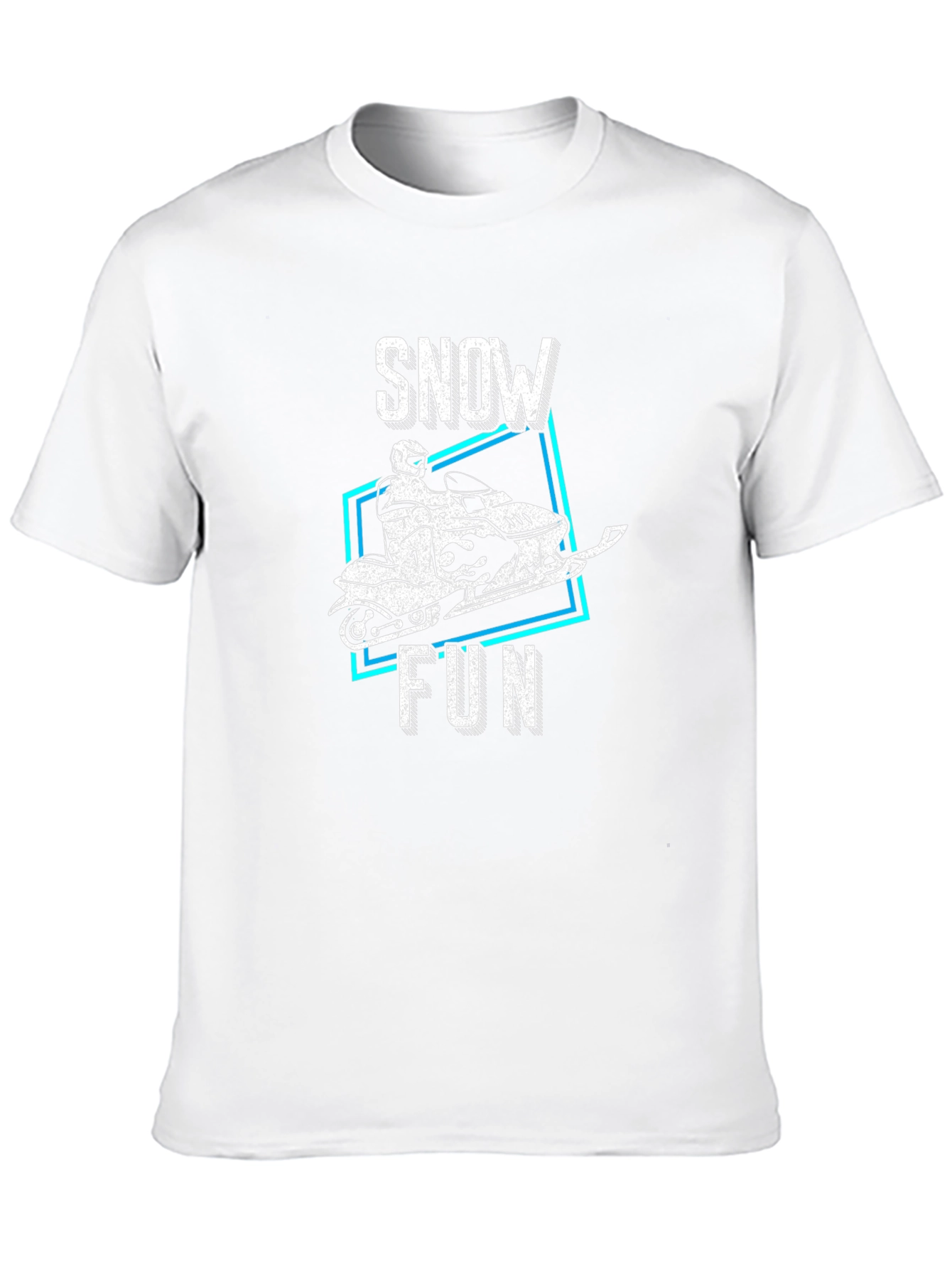 Snow Fun Graphic Tee - Black
