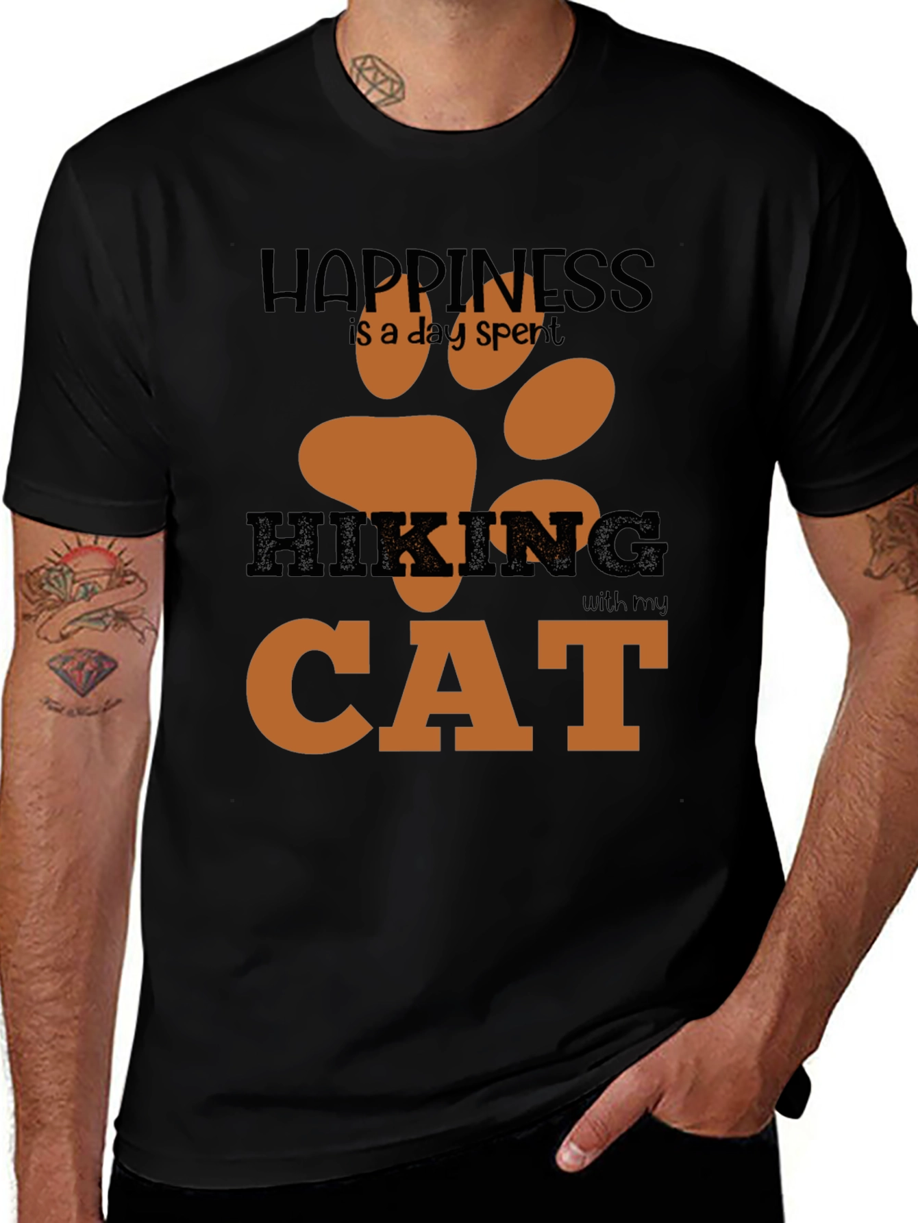 Hiking with My Cat T-Shirt