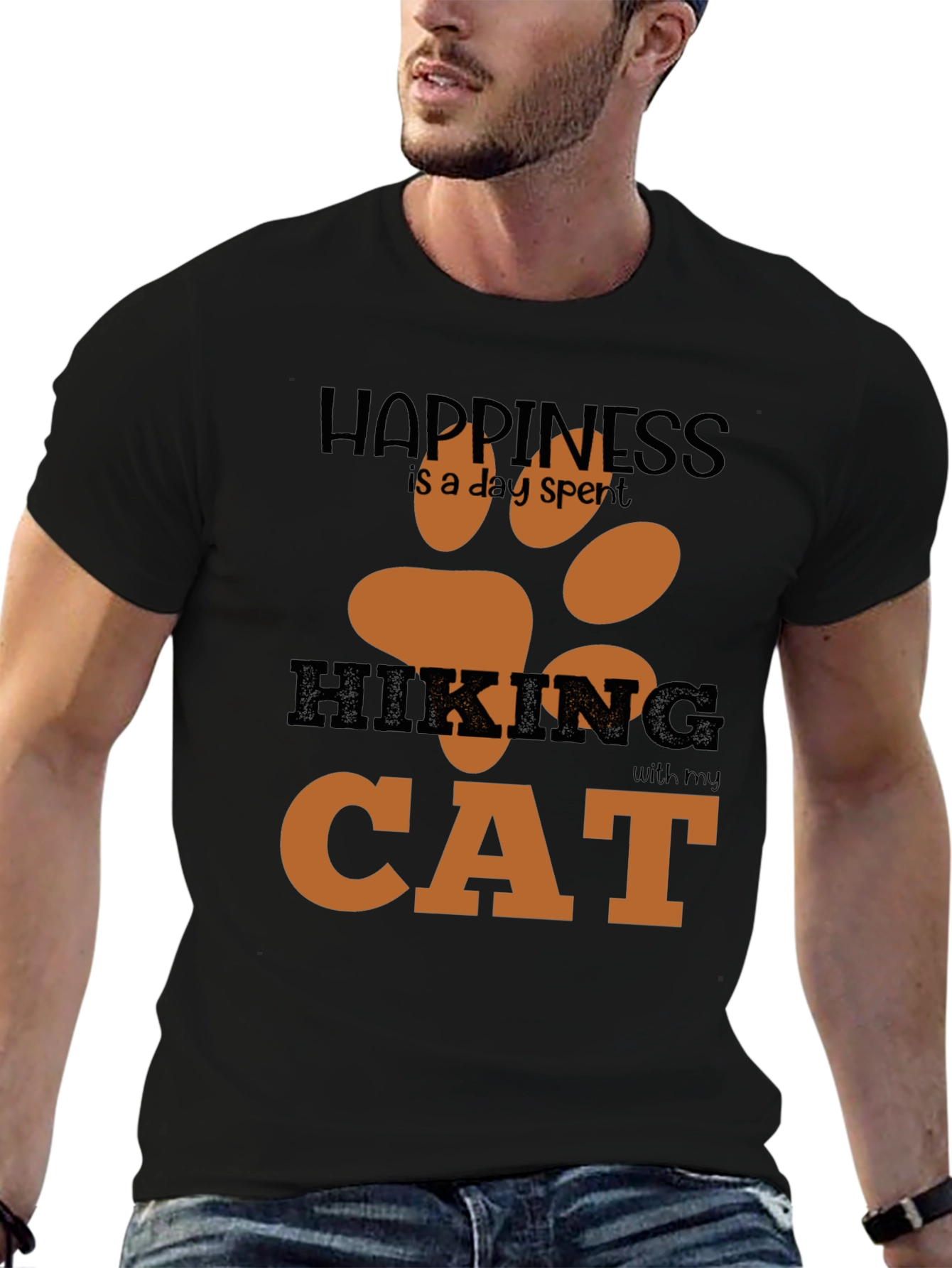Hiking with My Cat T-Shirt