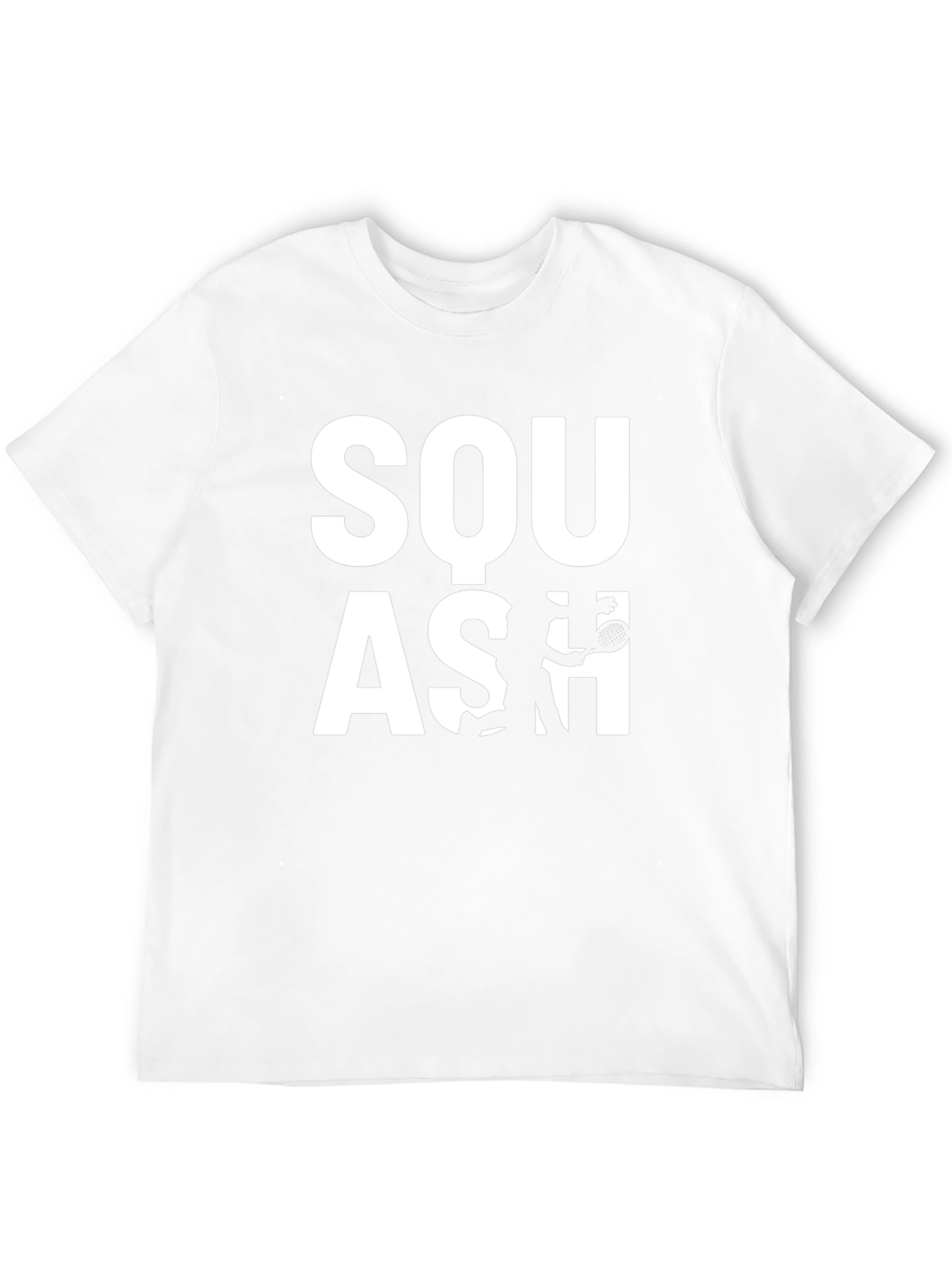 Squash Player Graphic T-Shirt