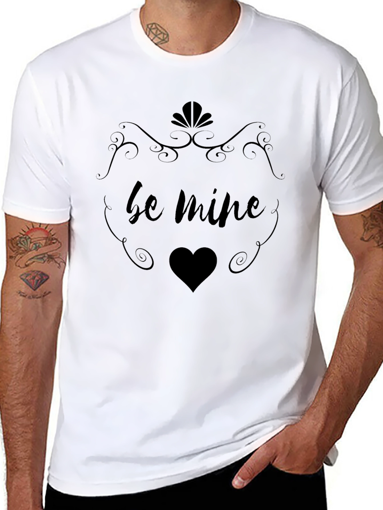Be Mine Graphic Tee - Valentines Day Shirt