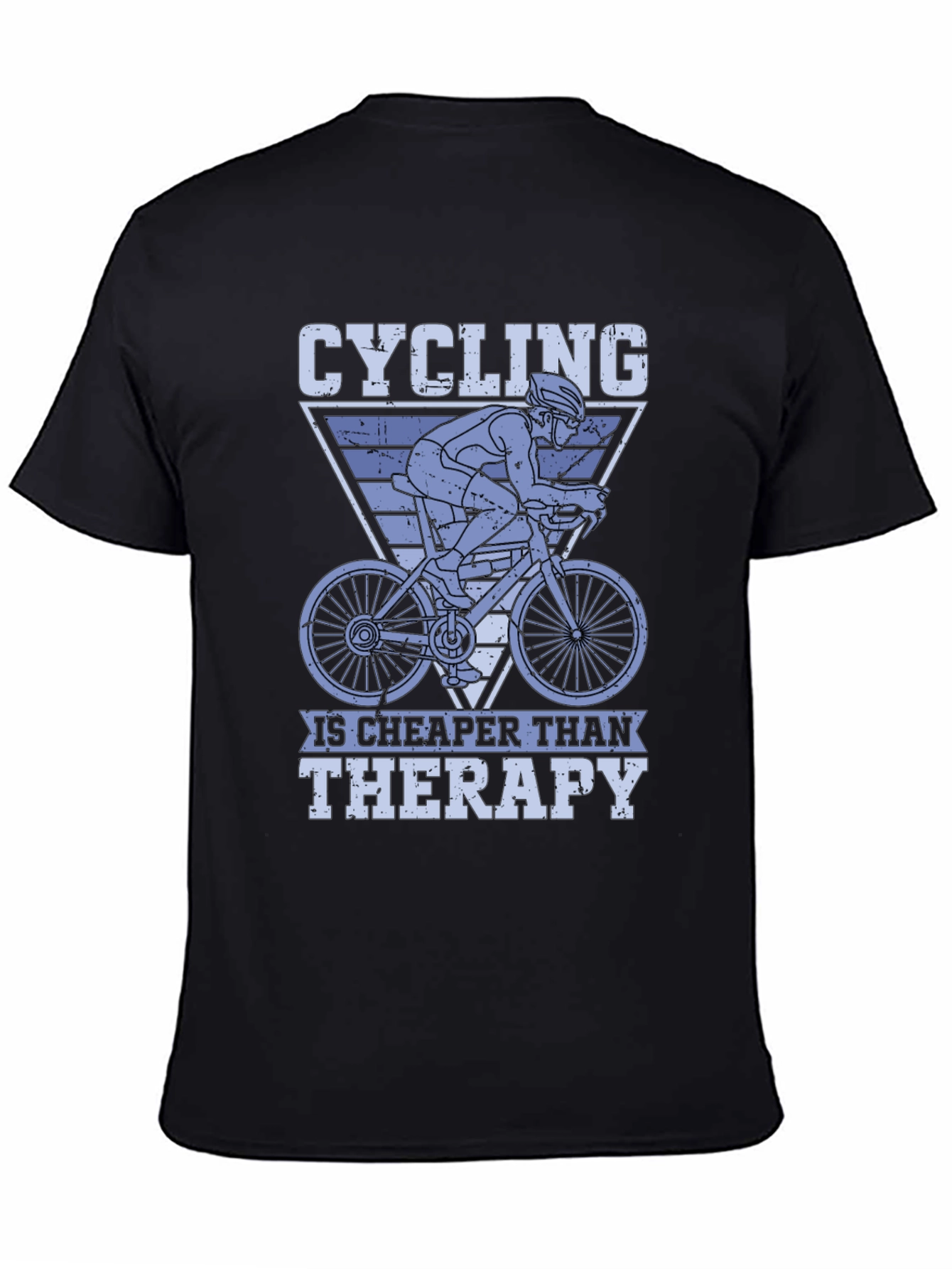 Cycling Is Cheaper Than Therapy T-Shirt