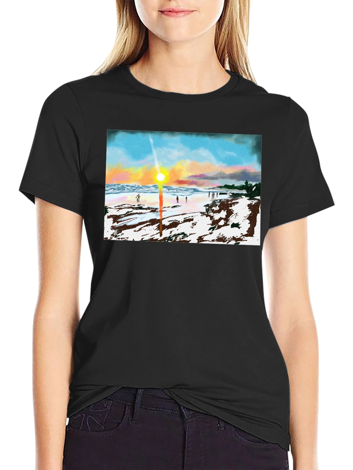 Sunset Beach Graphic Tee
