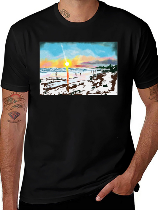 Sunset Beach Graphic Tee