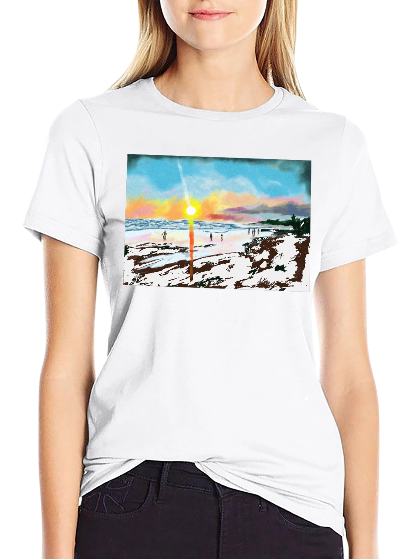 Sunset Beach Graphic Tee
