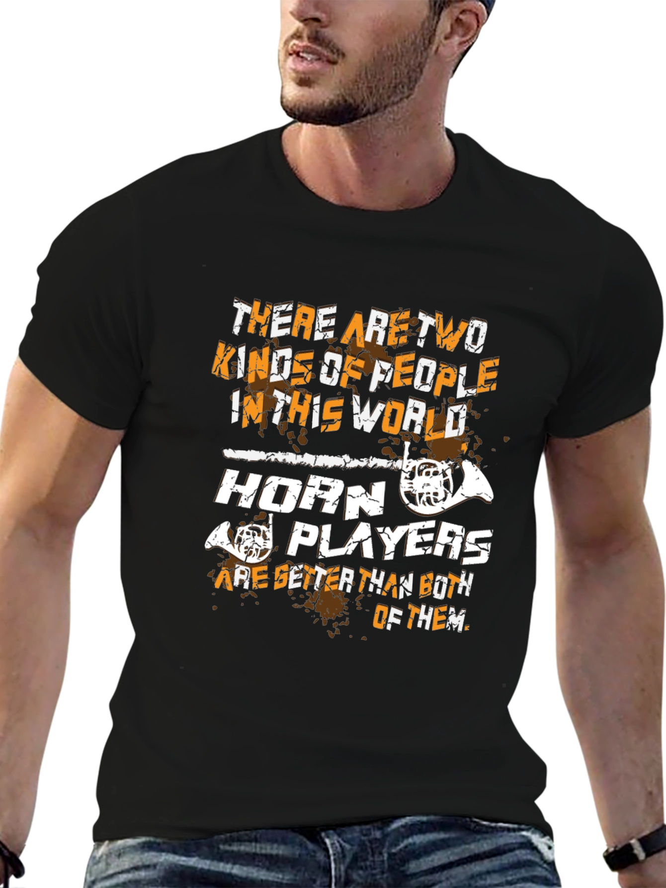 Horn Player T-Shirt - Musician Humor Tee
