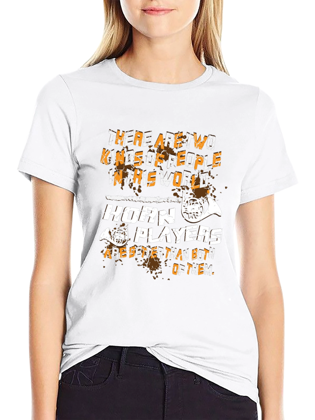 Horn Player T-Shirt - Musician Humor Tee