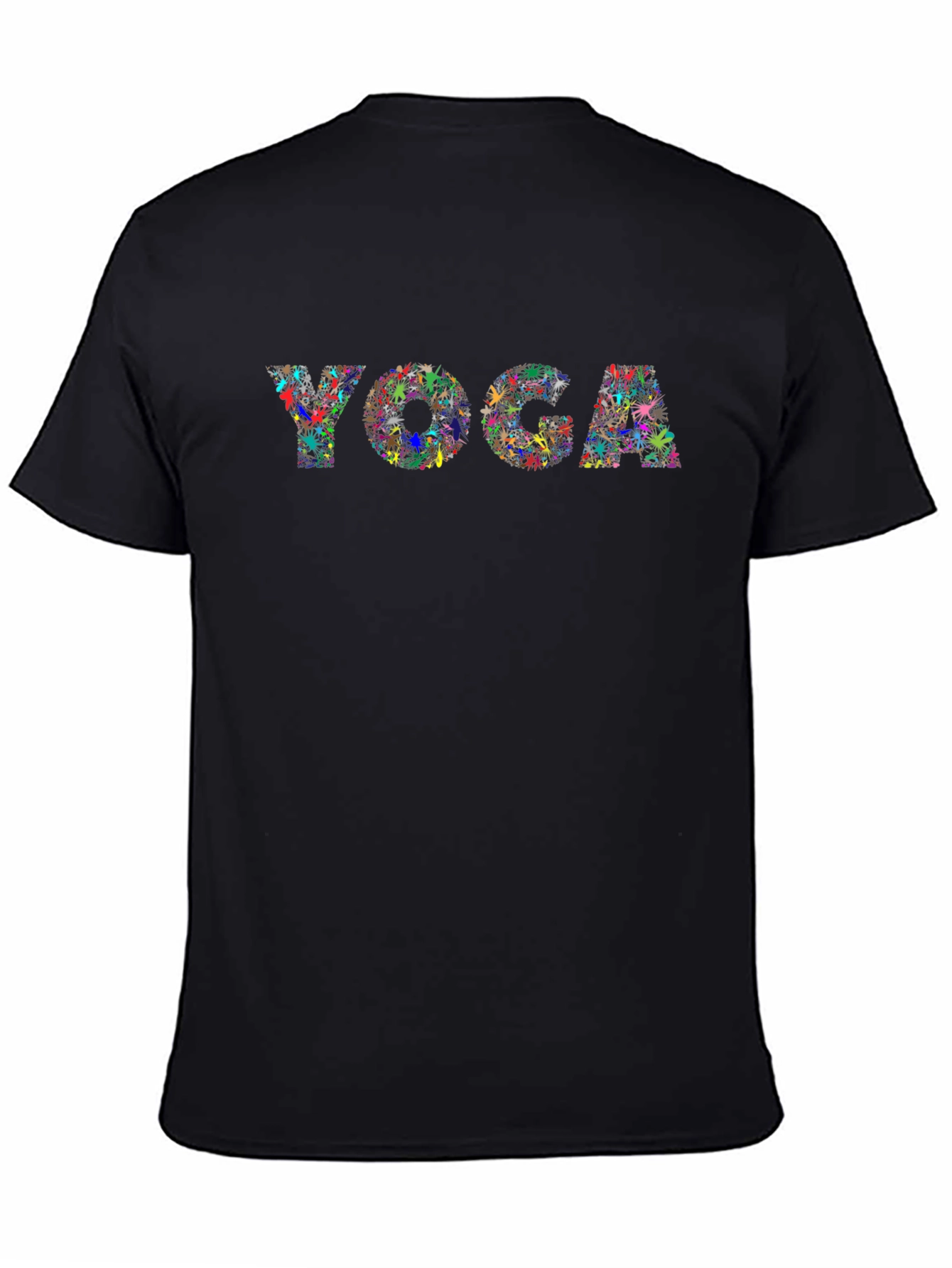 Yoga Graphic T-Shirt - Black
