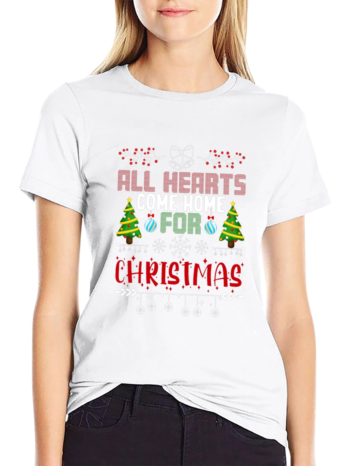 All Hearts Come Home for Christmas Graphic Tee