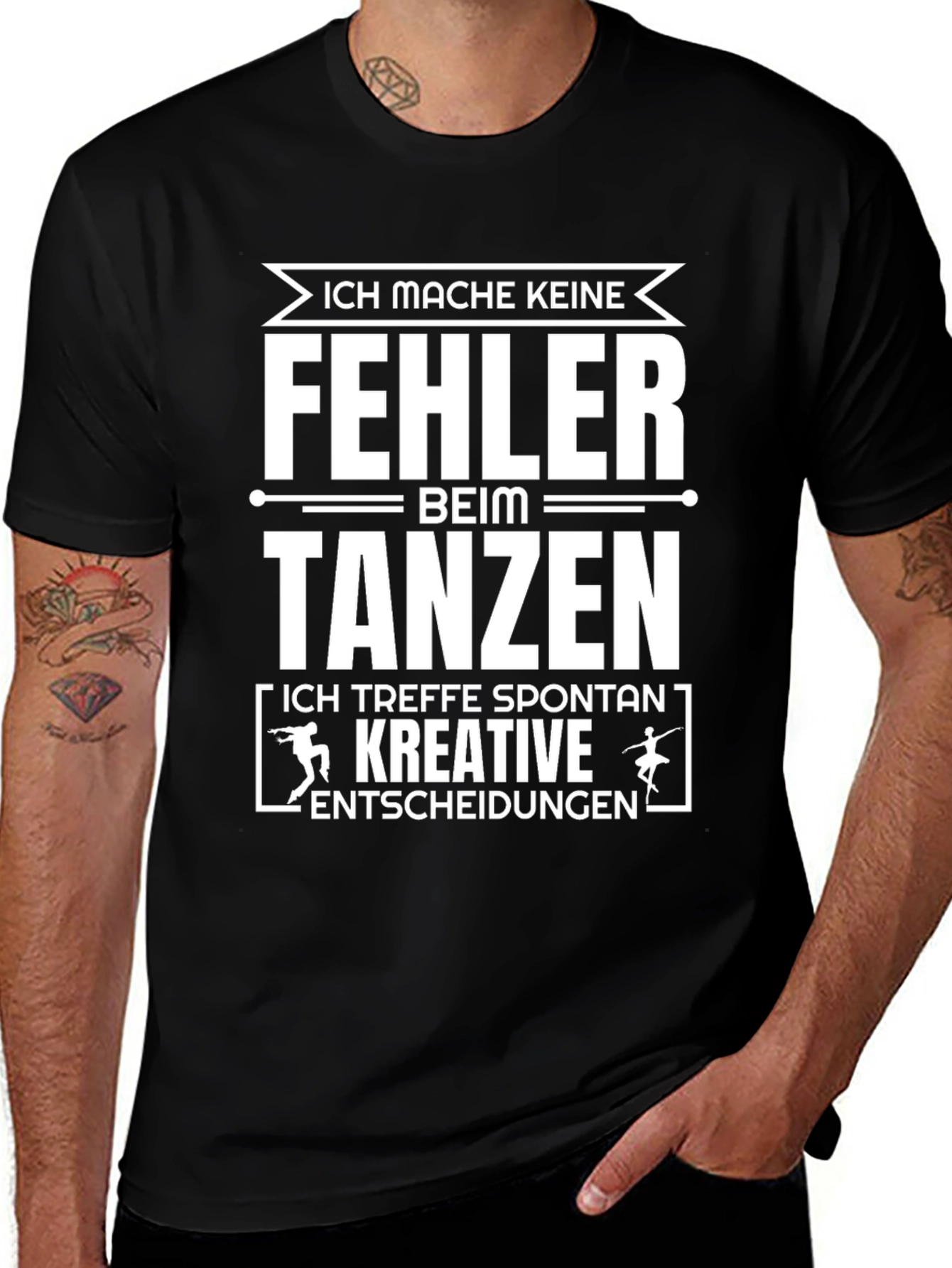 Funny German Dance T-Shirt - Ich mache keine Fehler
