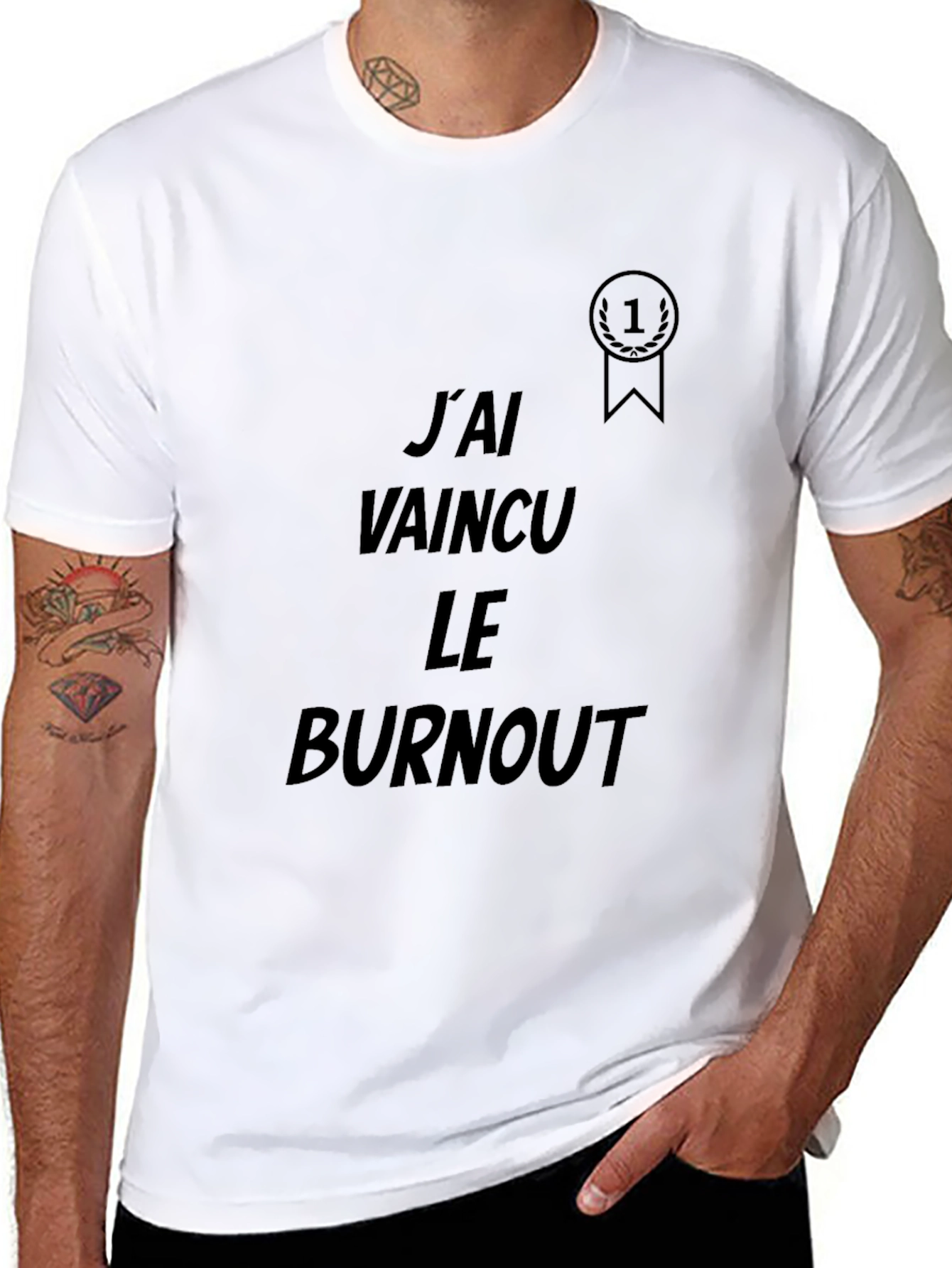 Burnout Survivor Tee - Unisex Black T-Shirt