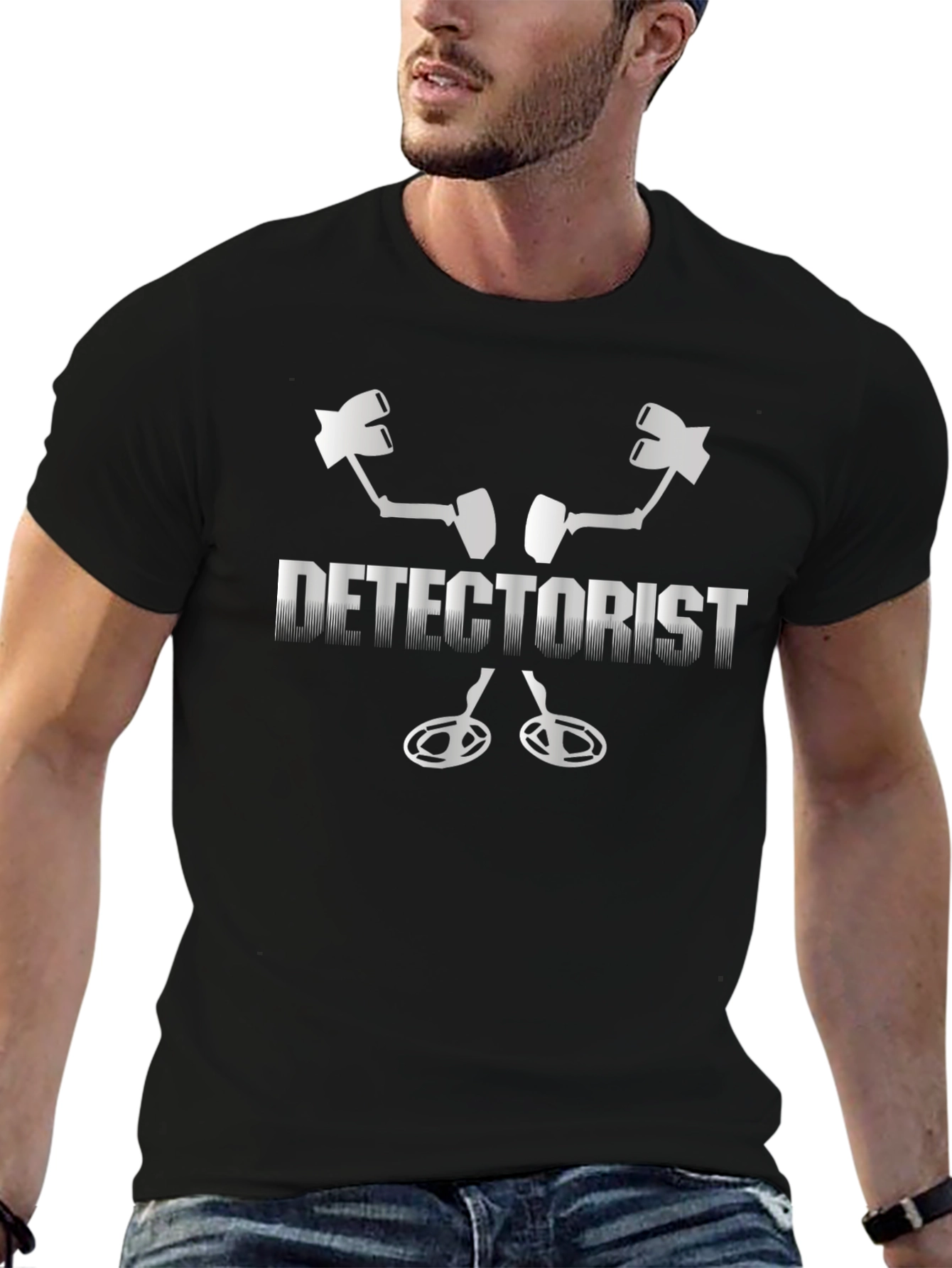 Detectorist T-Shirt - Metal Detecting Enthusiast Tee
