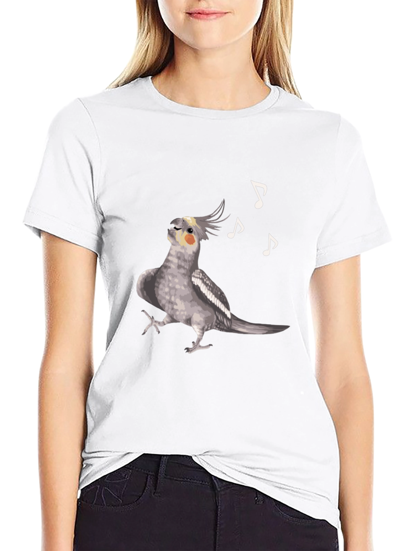 Singing Cockatiel Graphic Tee