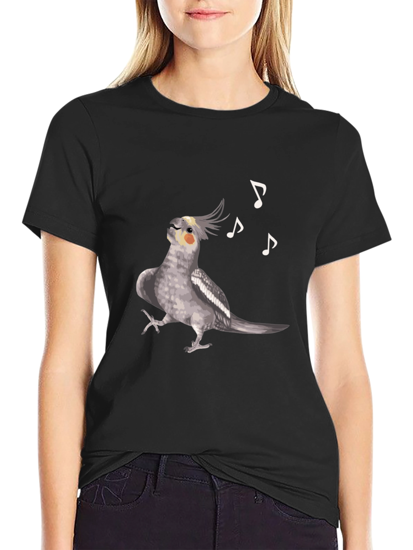 Singing Cockatiel Graphic Tee