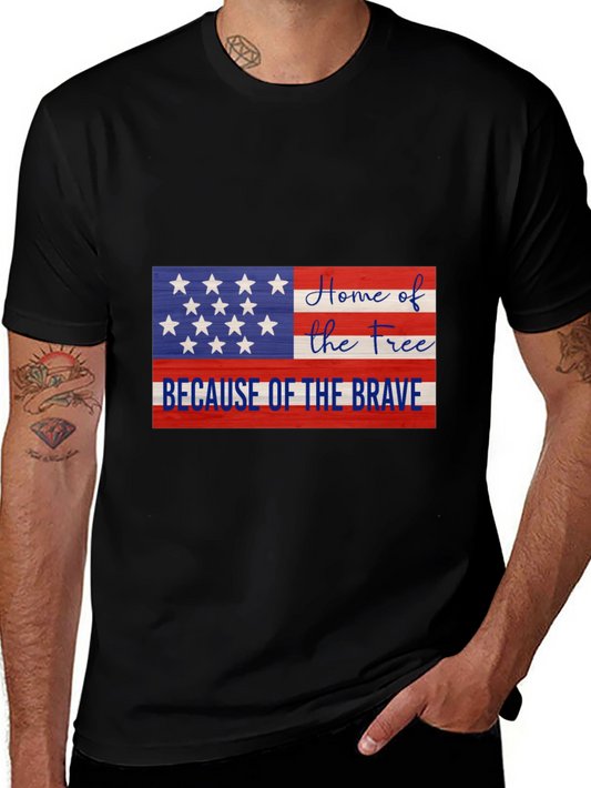 Home of the Free Graphic T-Shirt