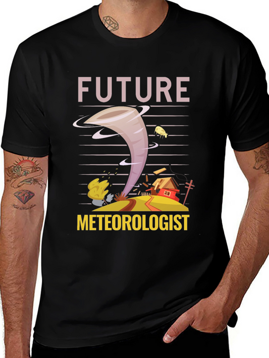 Future Meteorologist T-Shirt - Weather Tornado Graphic Tee