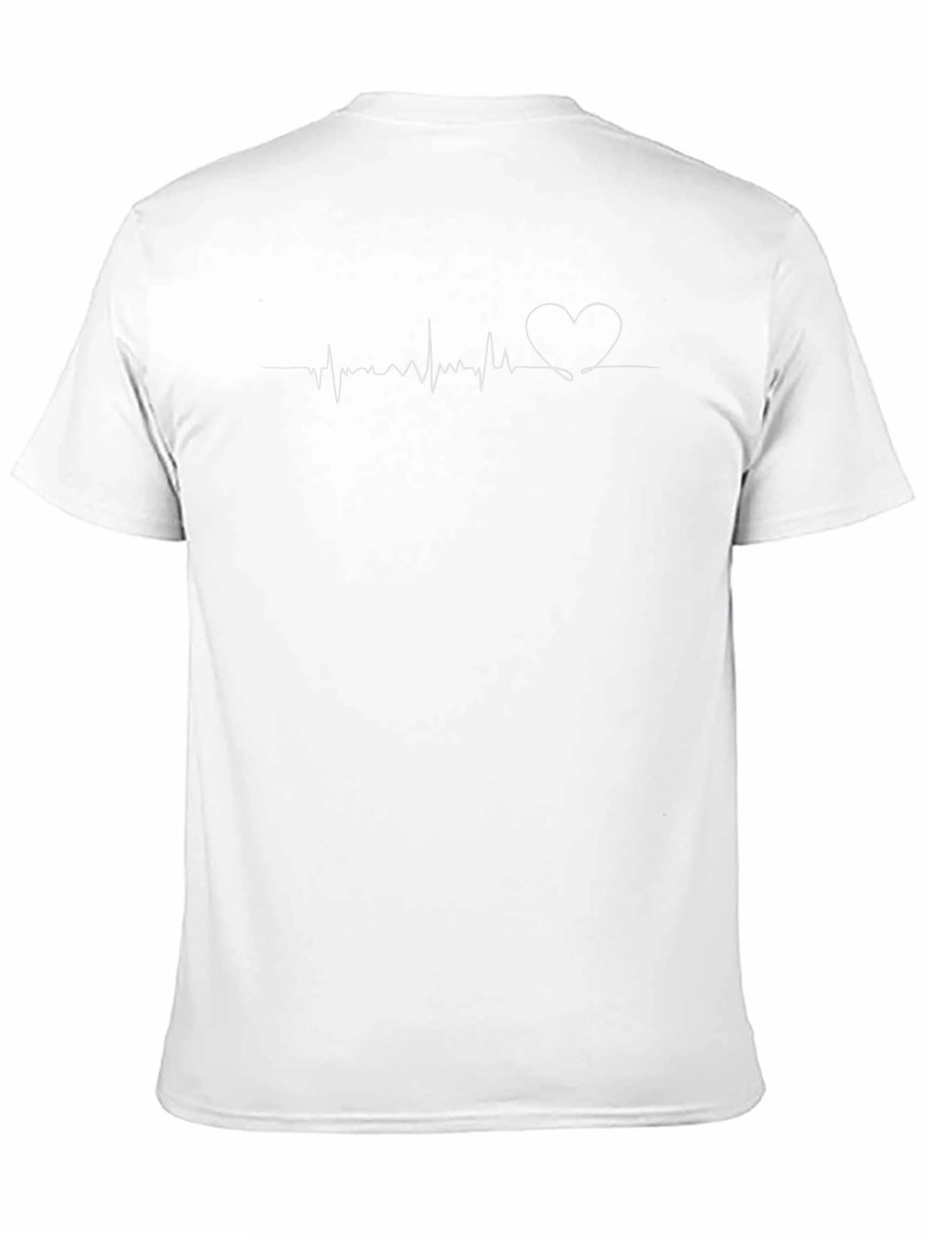 Heartbeat Heartline Graphic Tee - Black