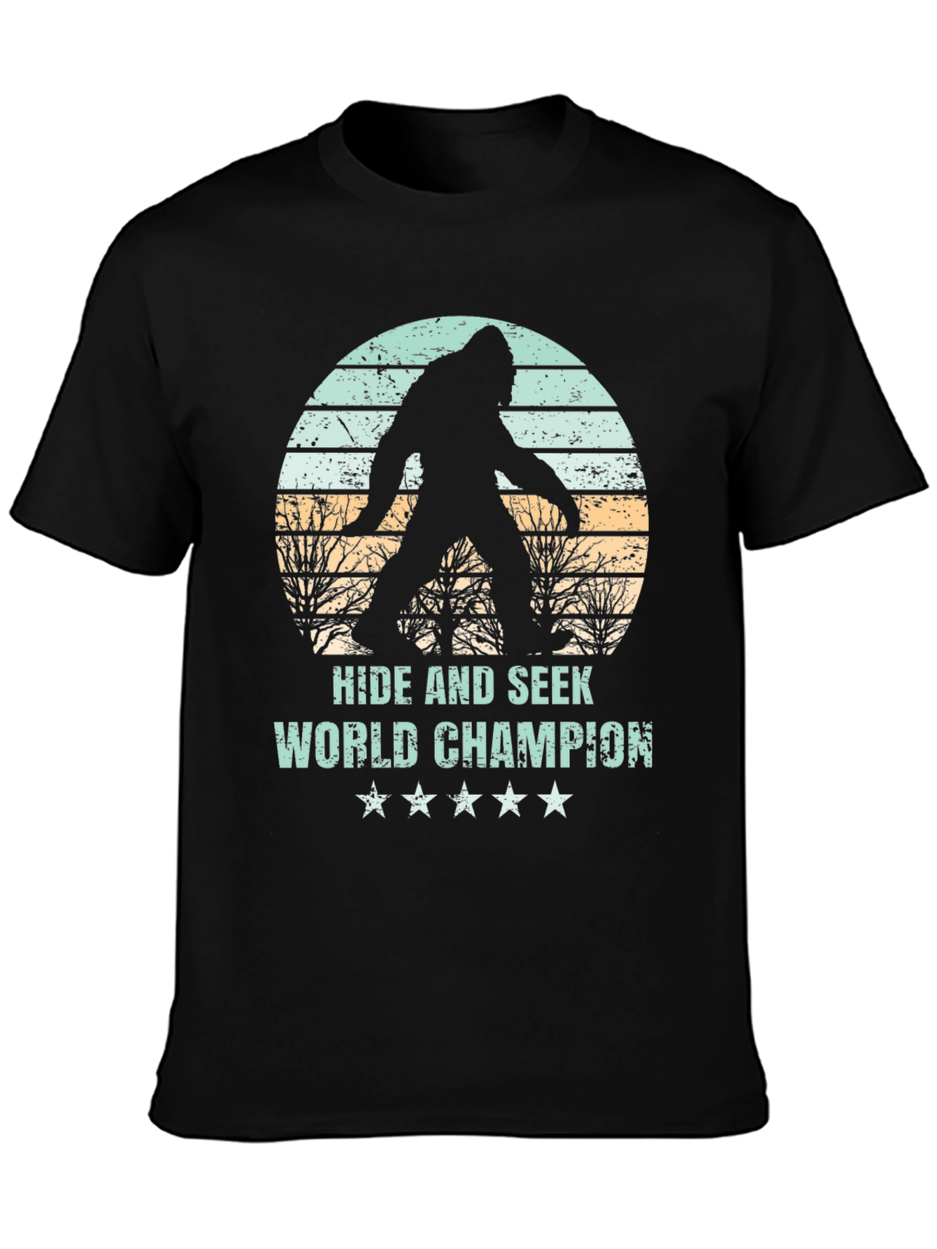 Hide and Seek World Champion Bigfoot T-Shirt