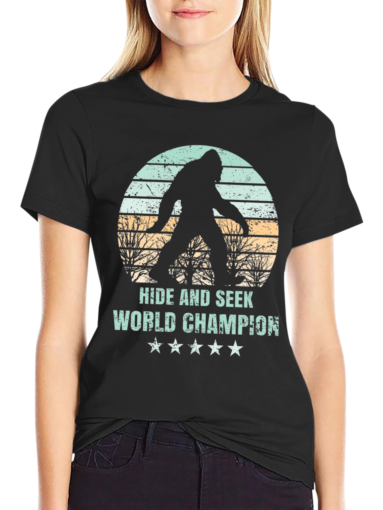 Hide and Seek World Champion Bigfoot T-Shirt