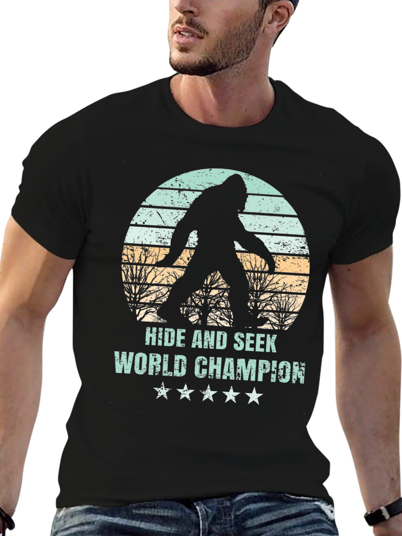 Hide and Seek World Champion Bigfoot T-Shirt