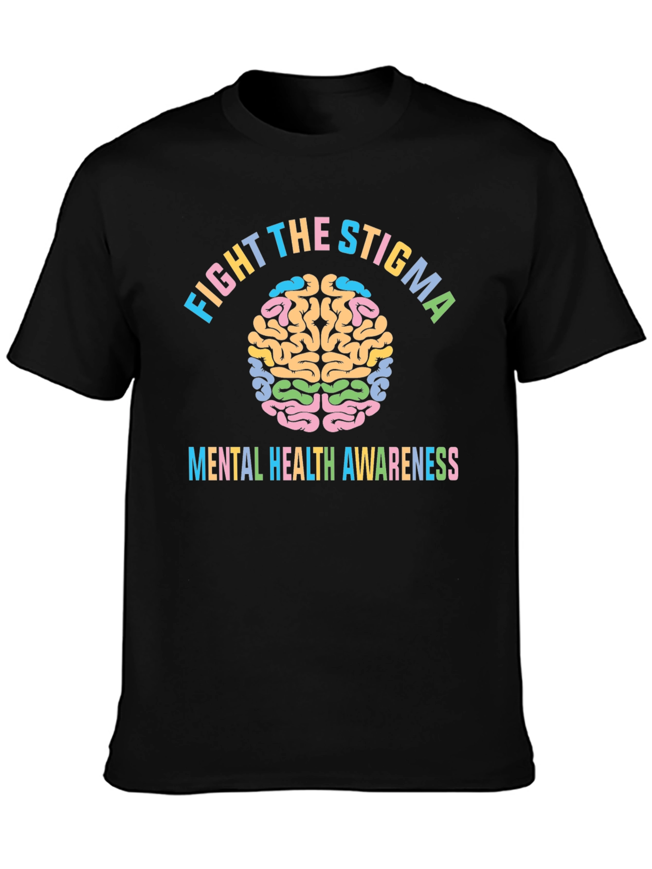 Mental Health Awareness T-Shirt - Fight the Stigma