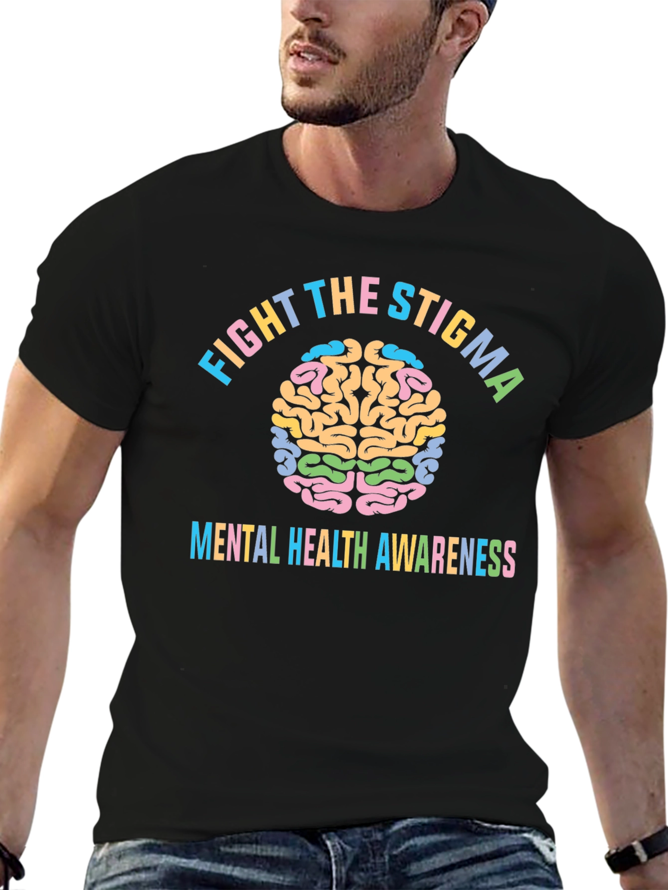 Mental Health Awareness T-Shirt - Fight the Stigma