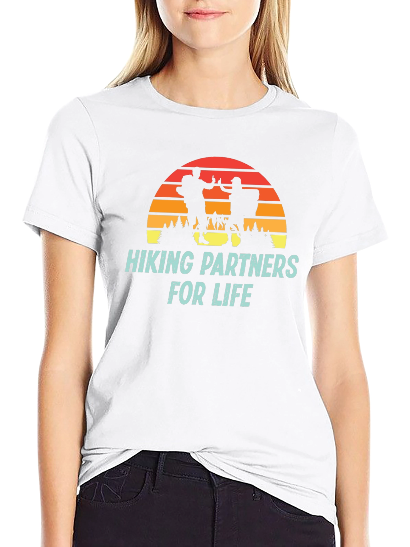 Hiking Partners For Life T-Shirt - Adventure Tee