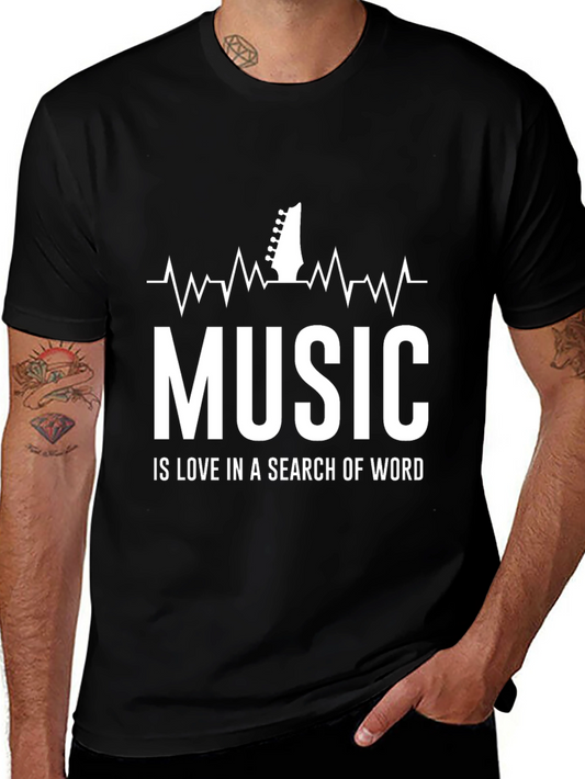 Music is Love Graphic Tee
