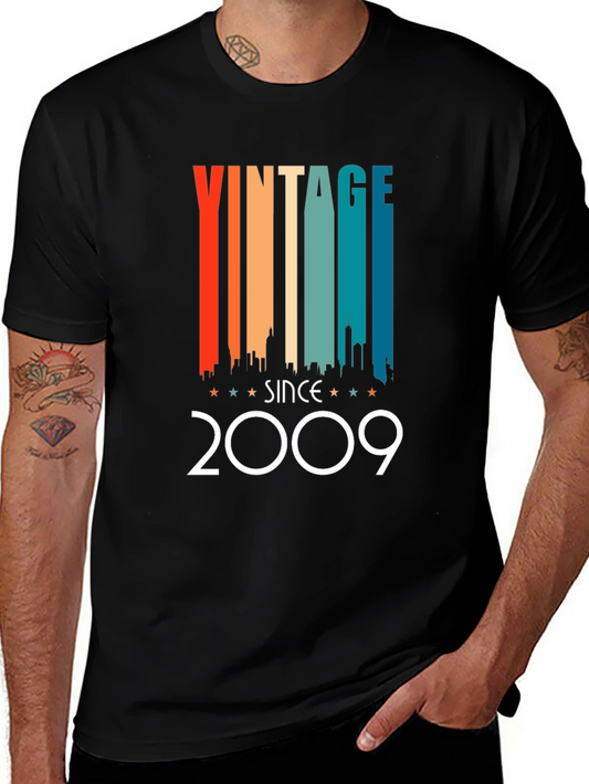 Vintage Since 2009 Graphic T-Shirt
