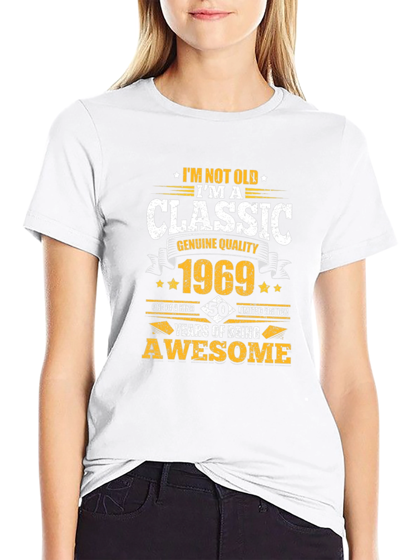 Classic 1969 50th Birthday Awesome Limited Edition T-Shirt