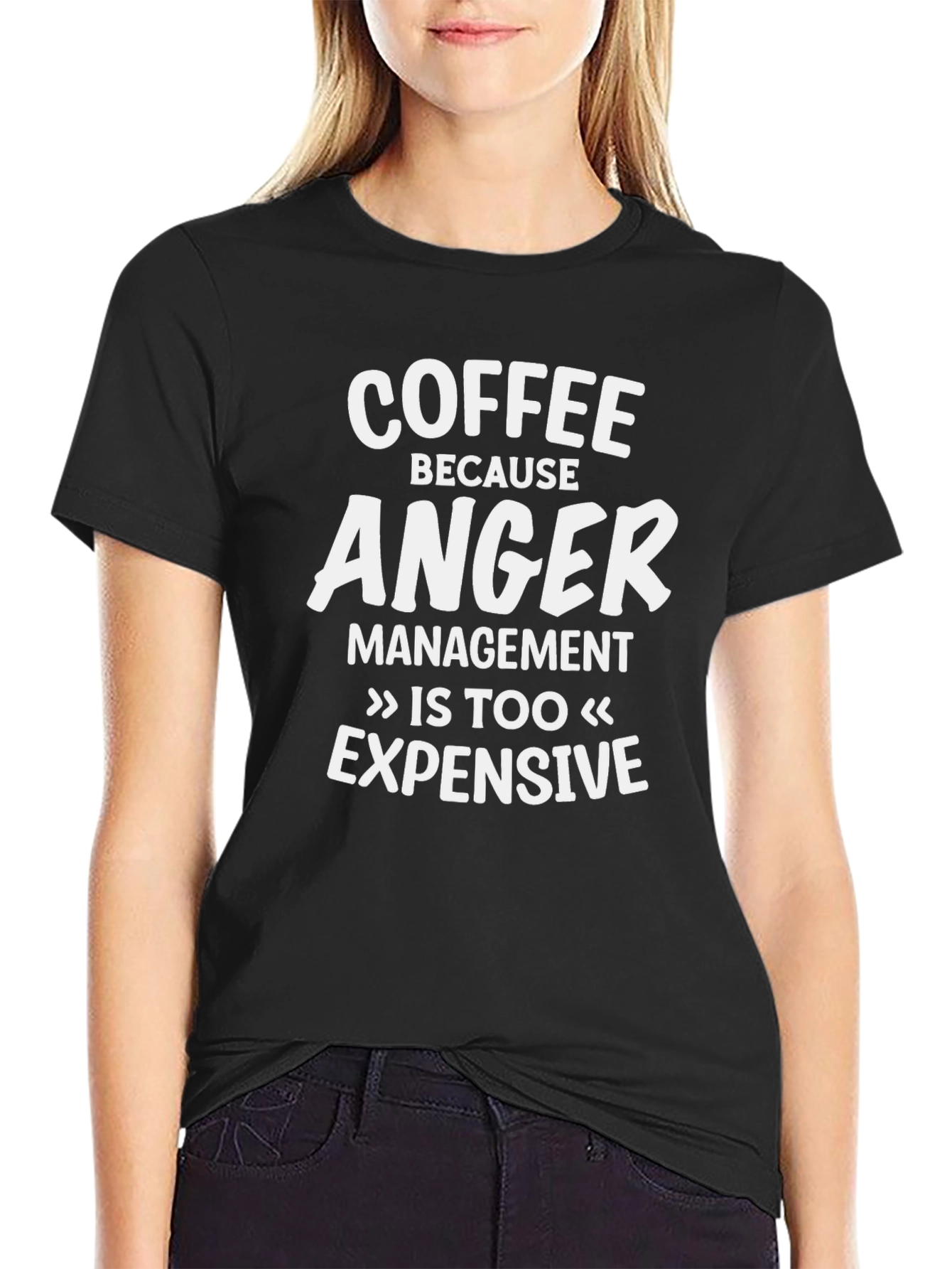 Coffee Because Anger Management T-Shirt