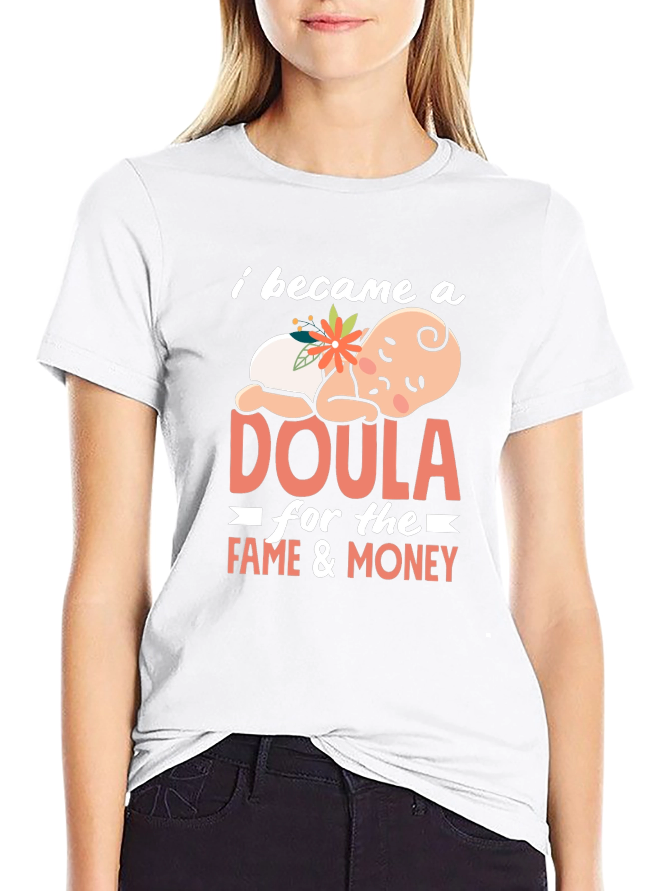 Doula Fame & Money Graphic T-Shirt