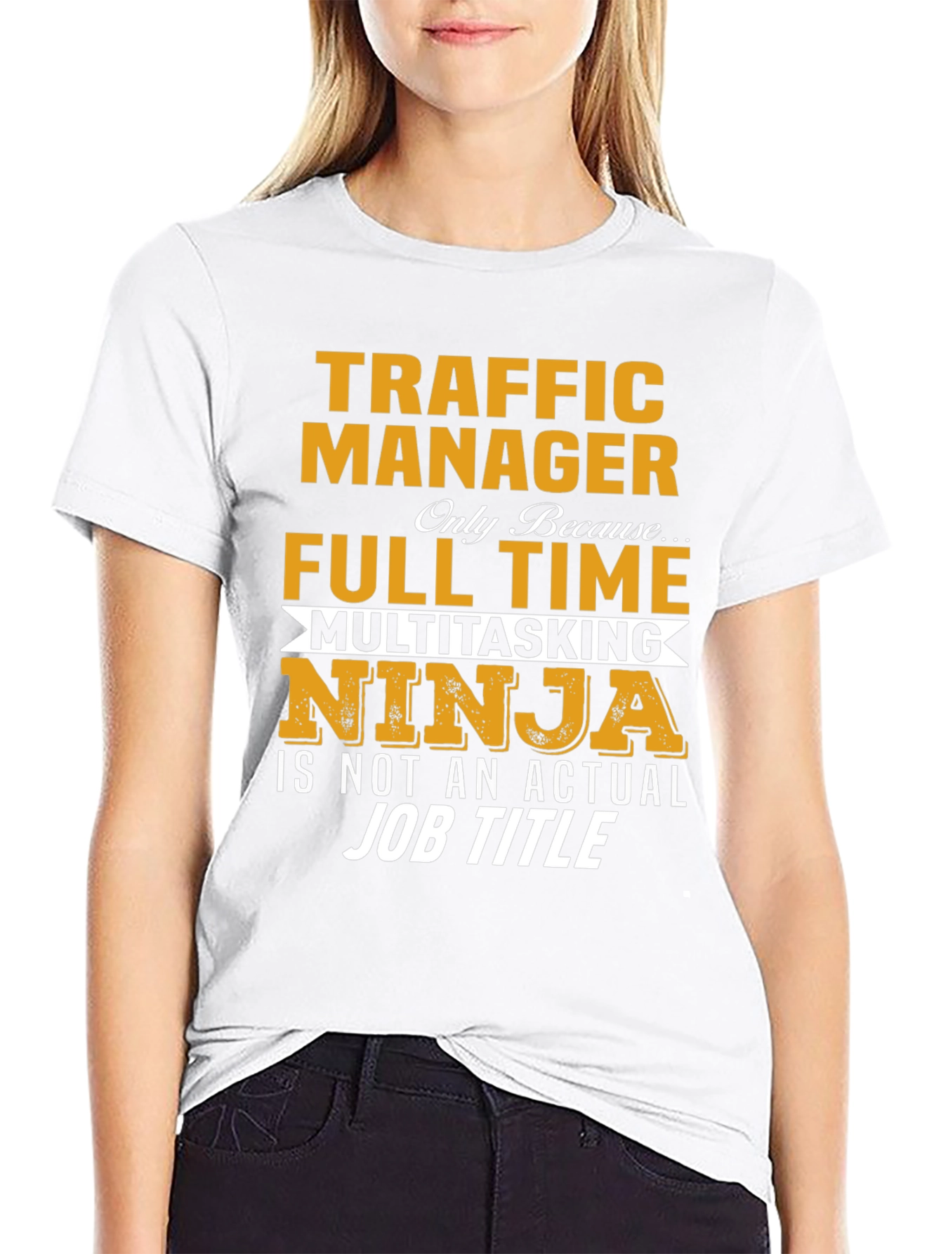 Traffic Manager Multitasking Ninja T-Shirt