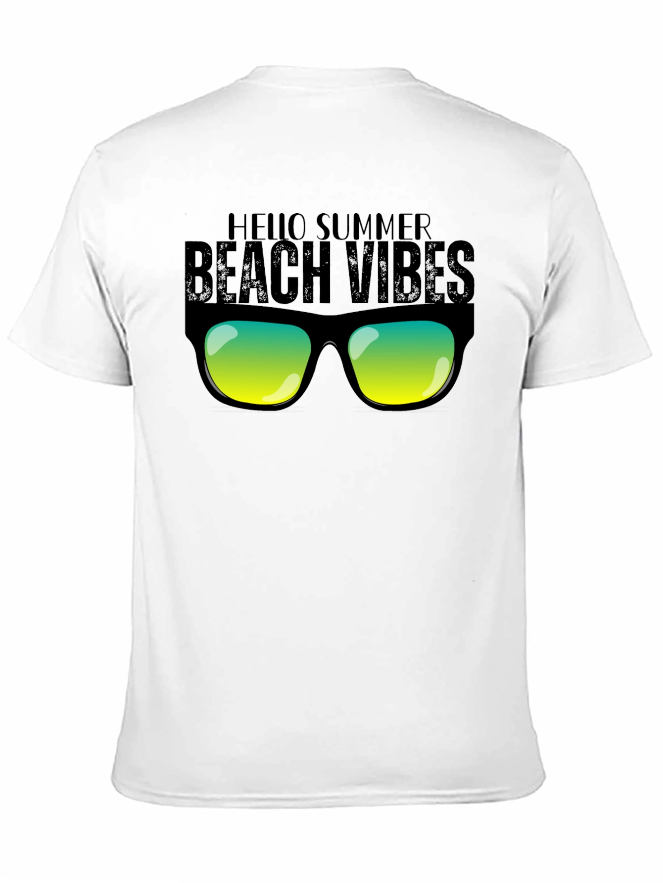 Hello Summer Beach Vibes Graphic Tee