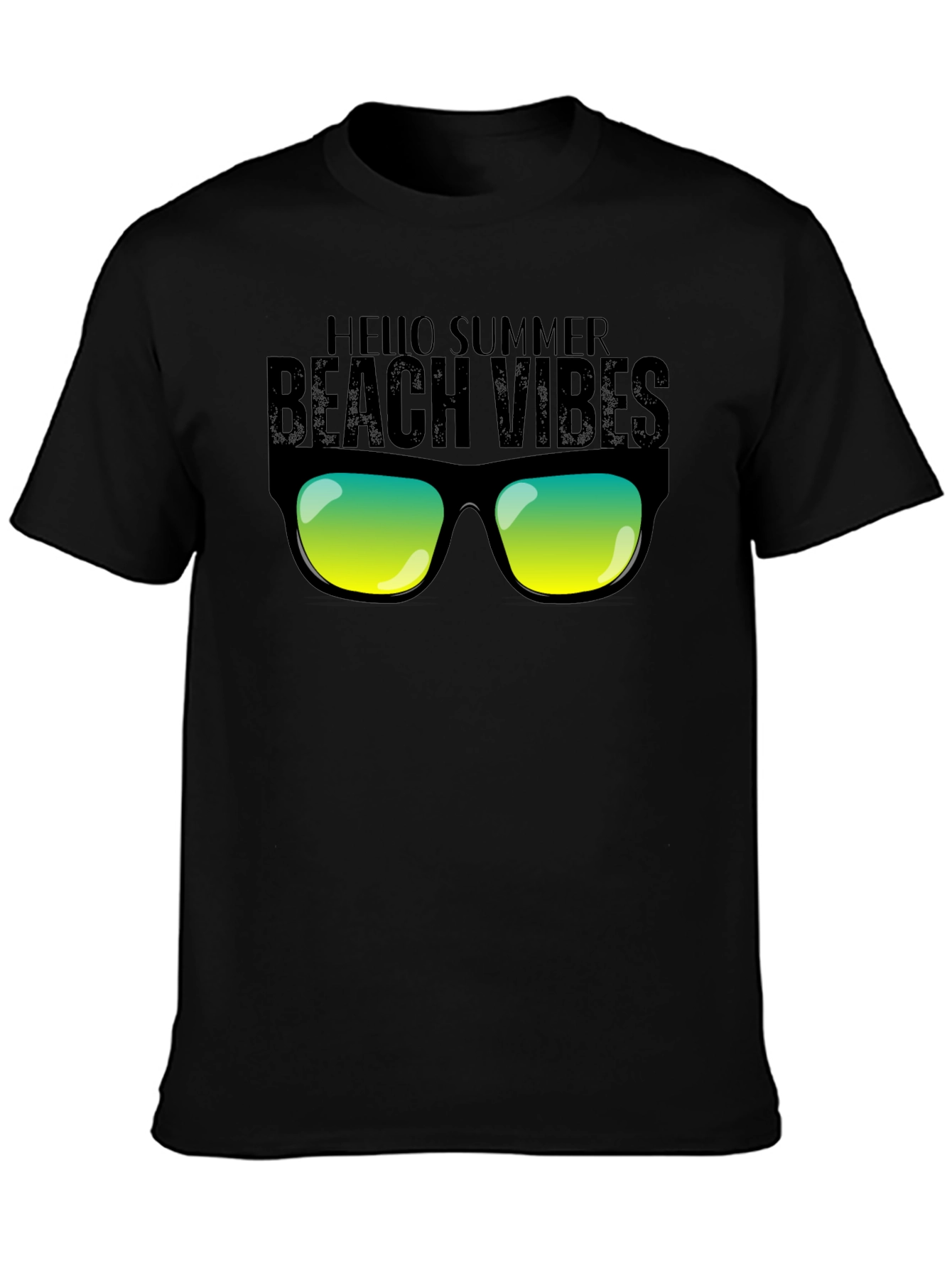 Hello Summer Beach Vibes Graphic Tee