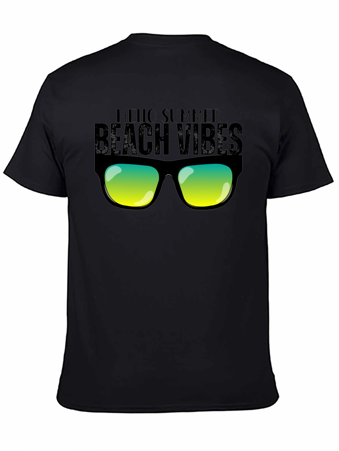 Hello Summer Beach Vibes Graphic Tee