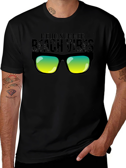 Hello Summer Beach Vibes Graphic Tee