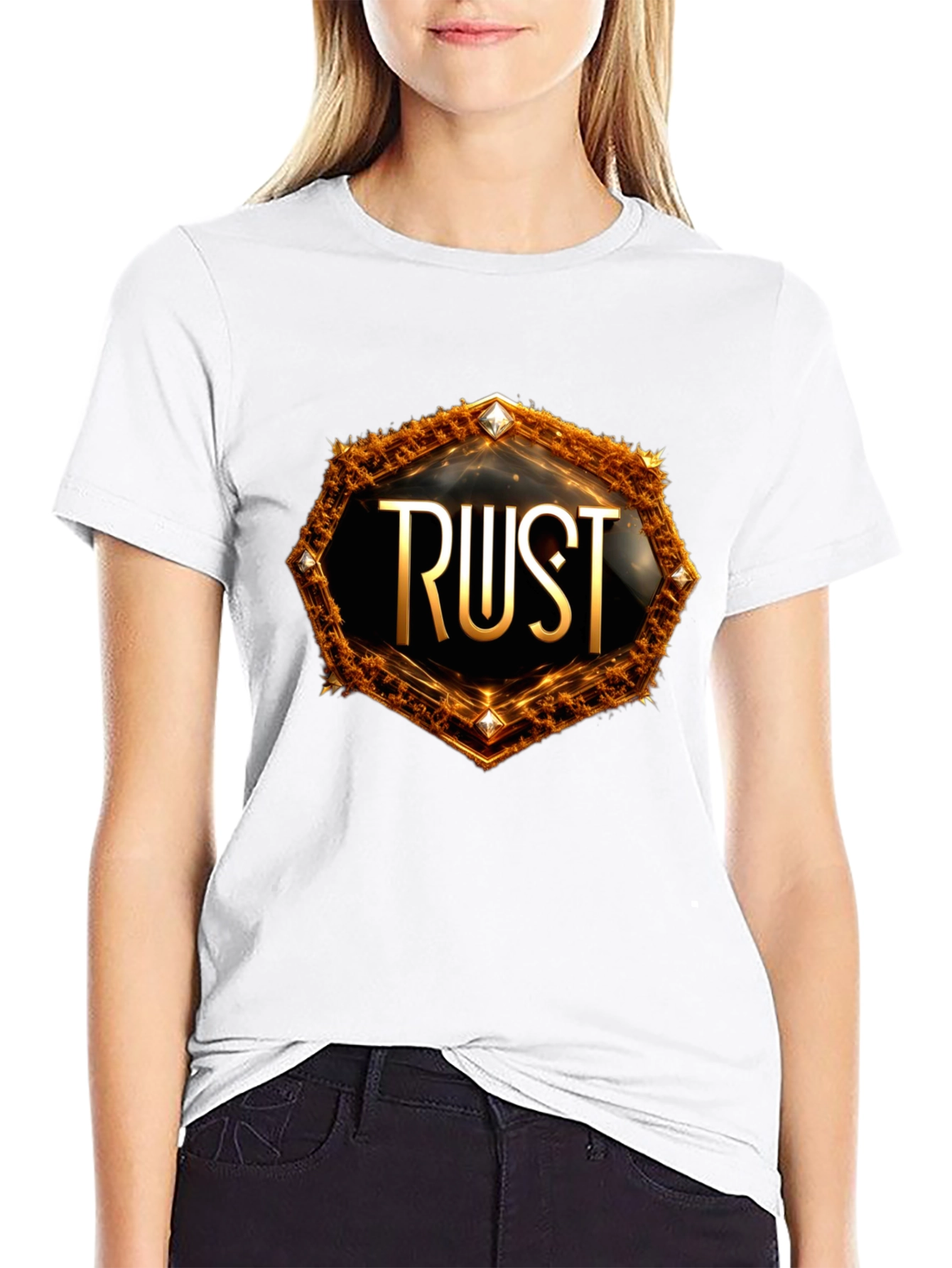 Rust Game Logo Graphic T-Shirt