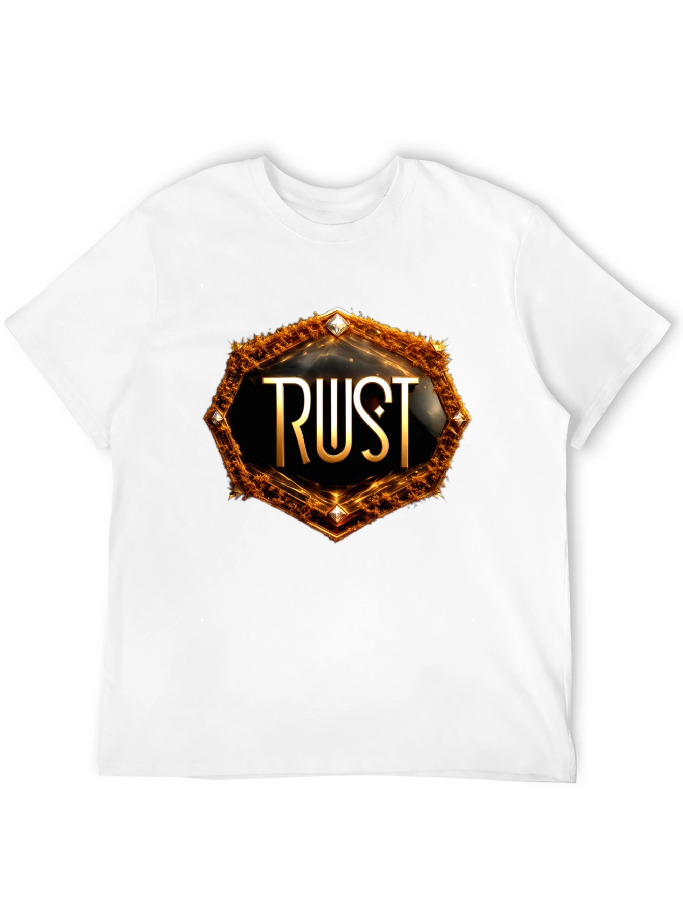 Rust Game Logo Graphic T-Shirt