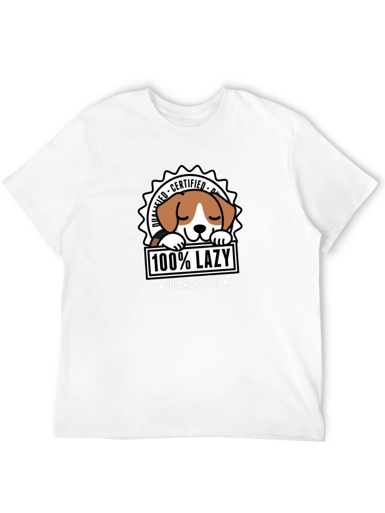 100% Lazy Dog Graphic Tee
