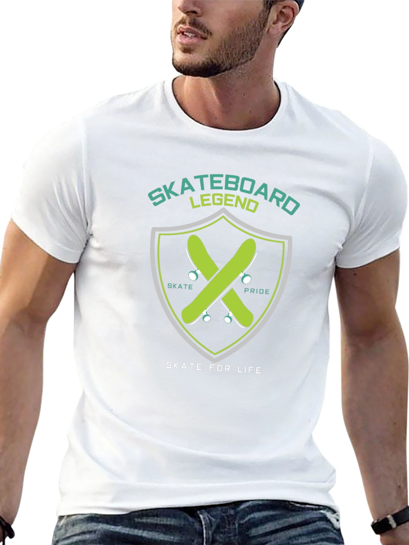 Skateboard Legend Graphic Tee