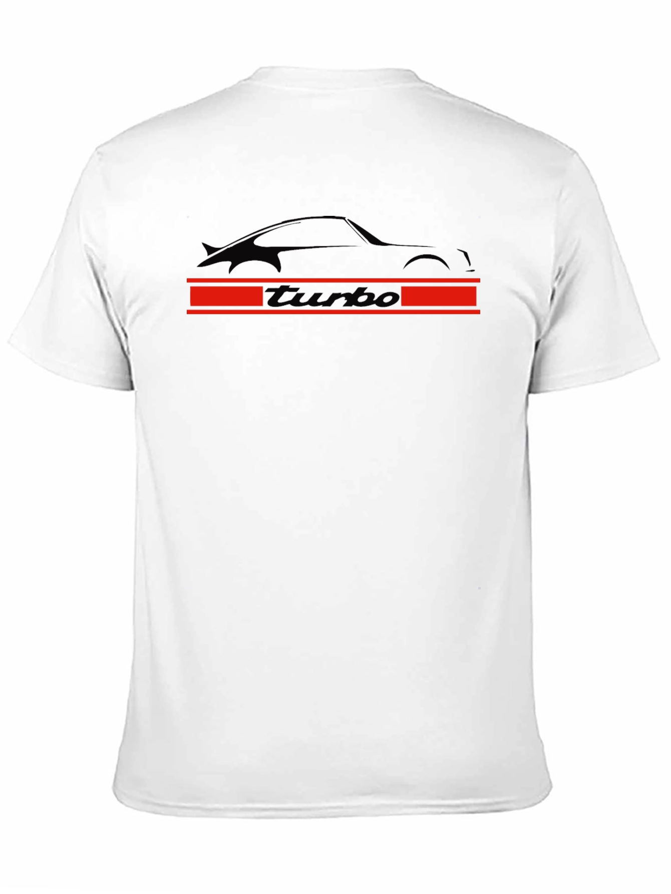 Turbo Car Graphic T-Shirt - Black