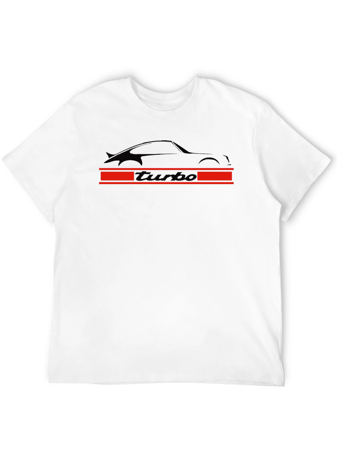 Turbo Car Graphic T-Shirt - Black