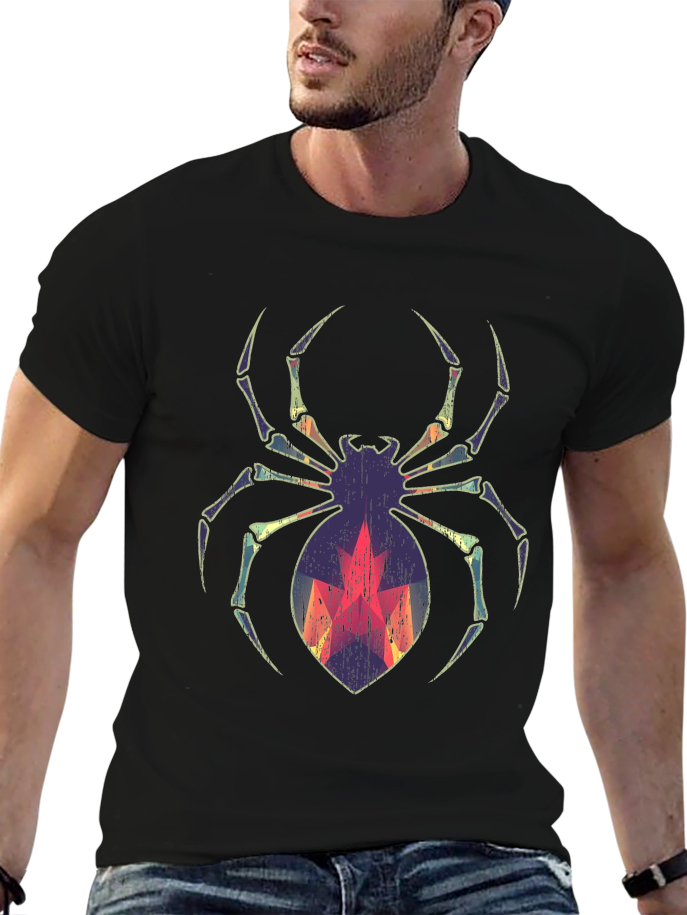 Spider Castle Graphic Tee